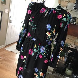 Colorful floral dress